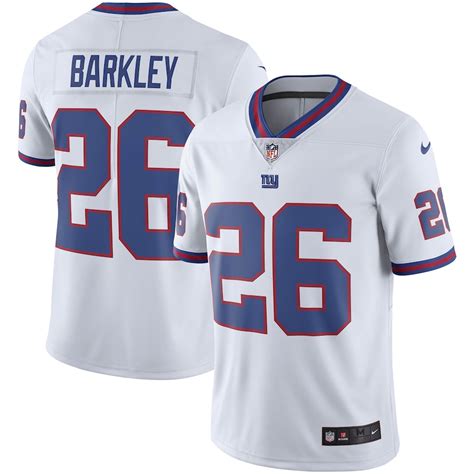 nike white rush giants saquon replica|Saquon Barkley New York Giants Nike Vapor Untouchable Color Rush .